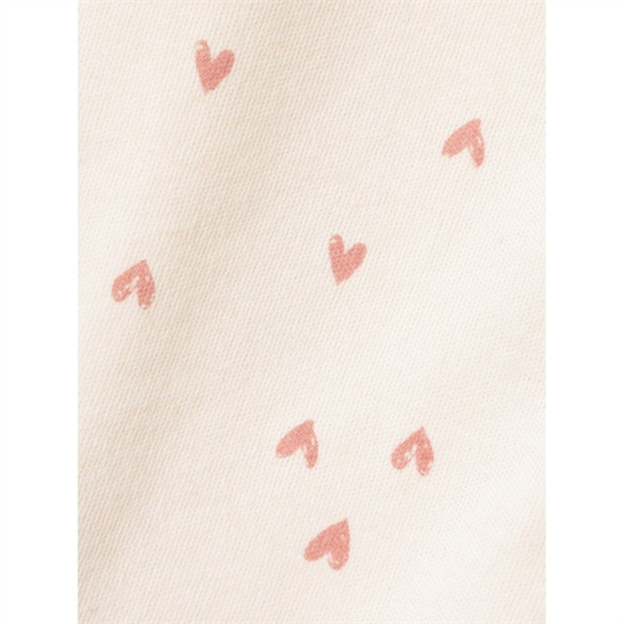 Name it Buttercream Hearts Natdragt med Lynlås Noos 3