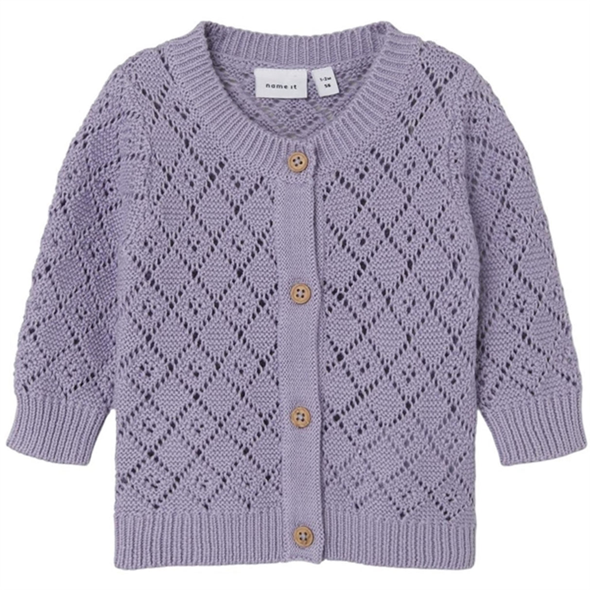 Name it Heirloom Lilac Desina Strik Cardigan