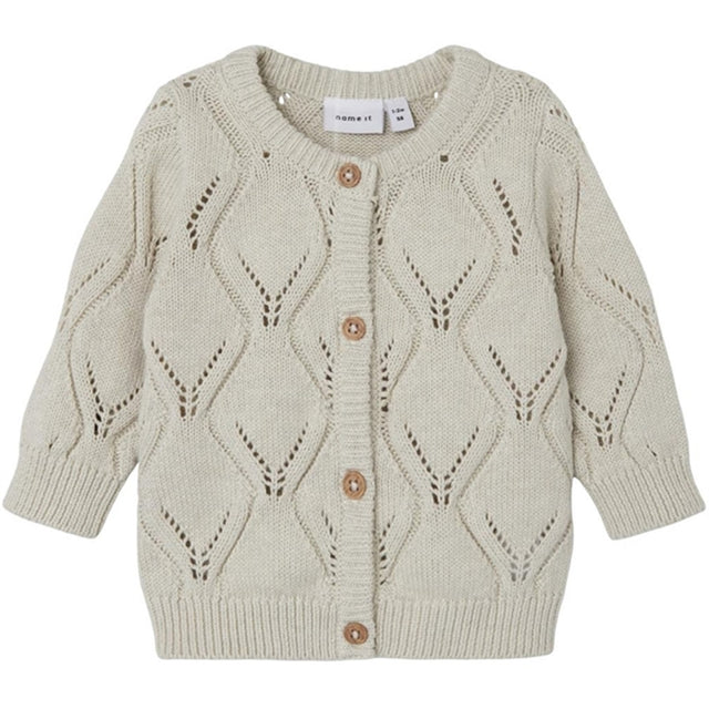 Name it Peyote Melange Fopolly Strik Cardigan