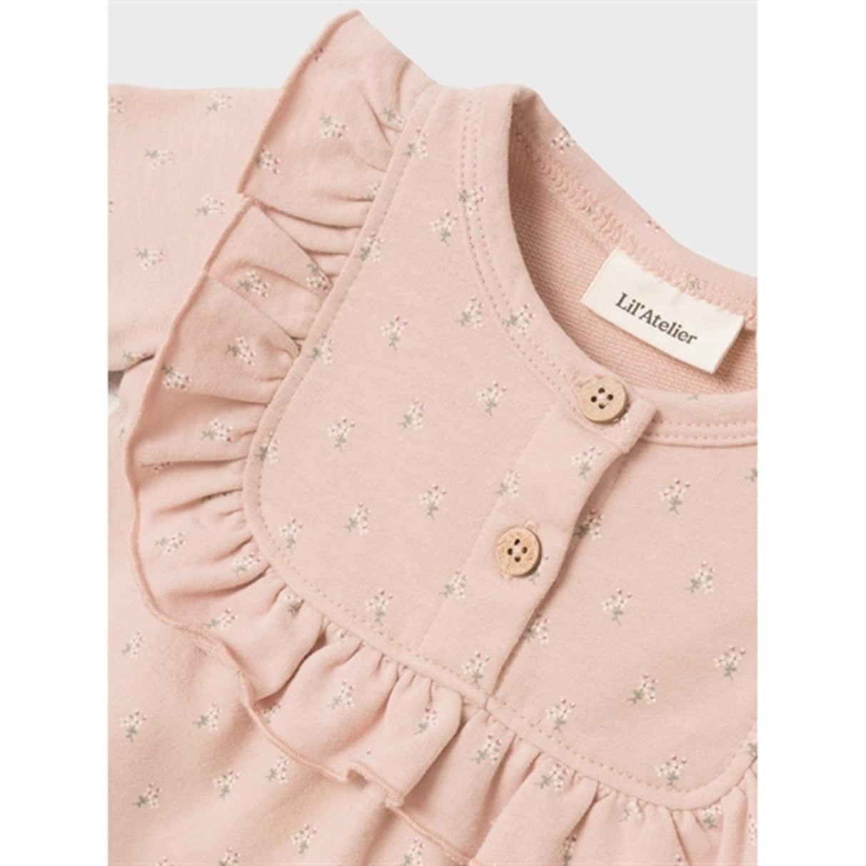 Lil'Atelier Rose Dust Fanja Sweat Kjole 2