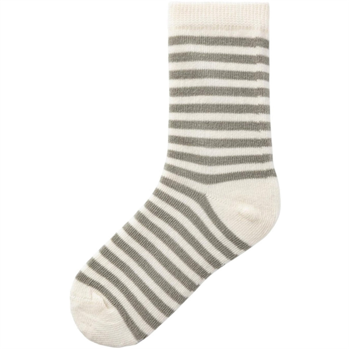 Lil'Atelier Dried Sage Elove Stripe Strømper