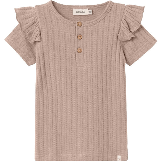 Lil'Atelier Rose Dust Frila Slim T-Shirt