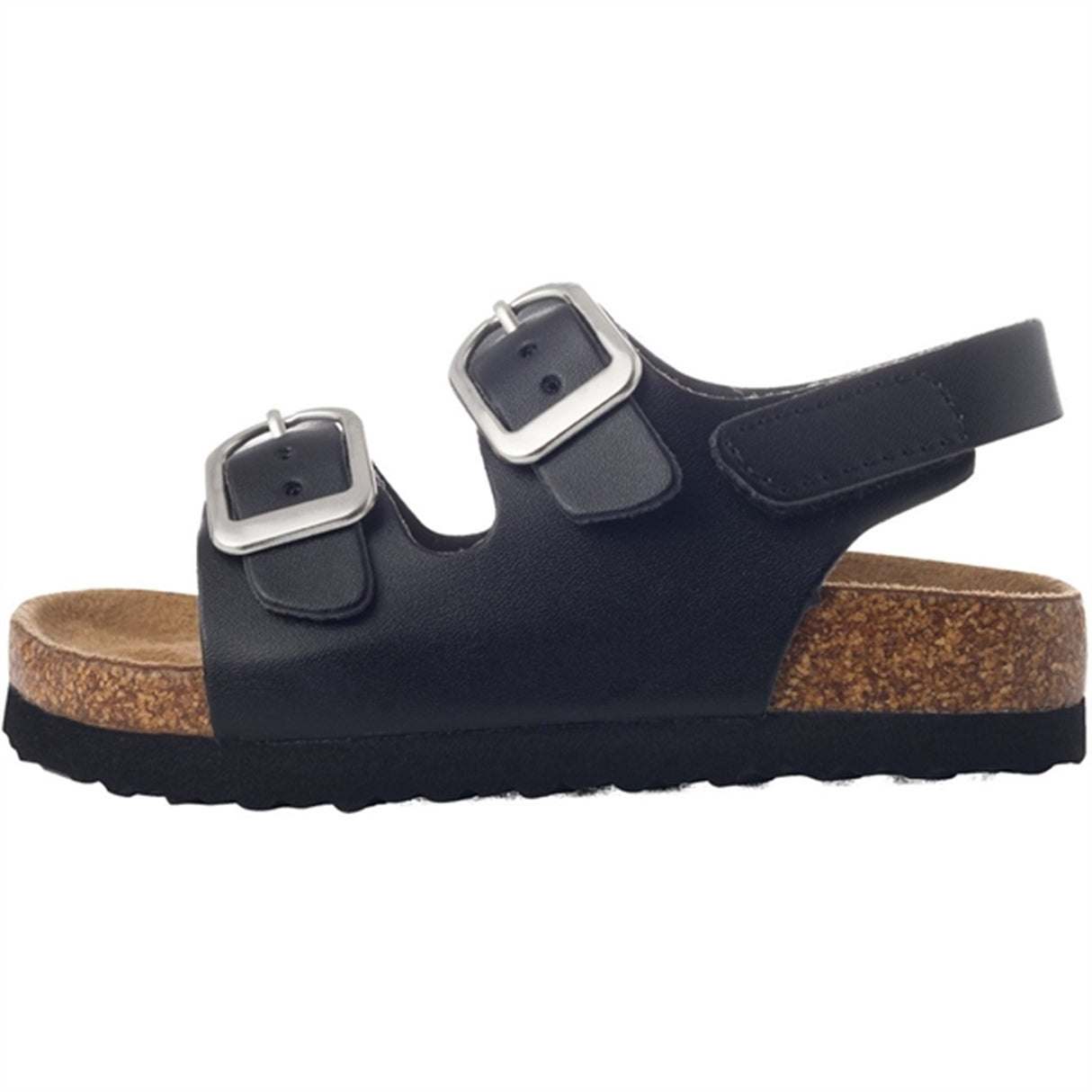 Name it Black Filbert Sandal