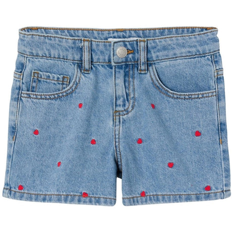 Name it Light Blue Denim Heart Bella Denim Shorts Noos