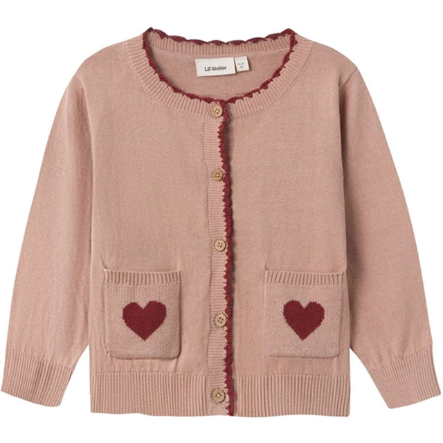 Lil'Atelier Nougat Saran Strik Cardigan