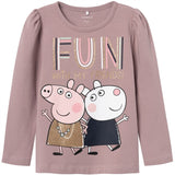 Name it Deauville Mauve Namira Peppa Pig Bluse