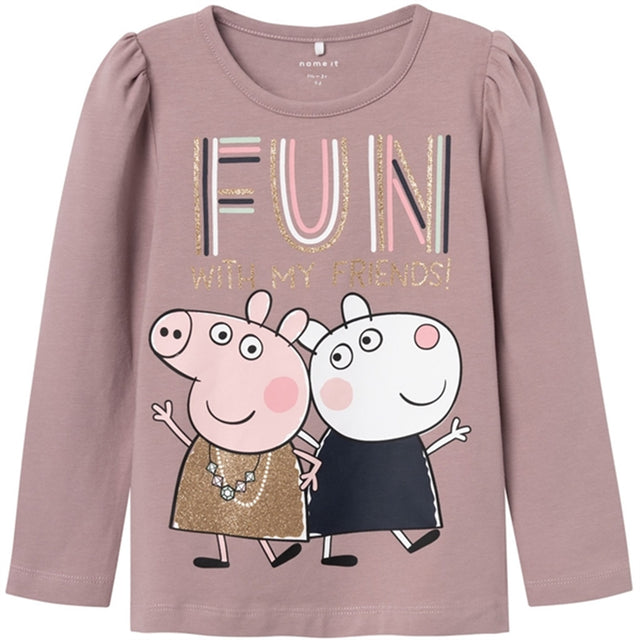 Name it Deauville Mauve Namira Peppa Pig Bluse