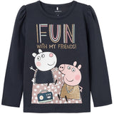 Name it India Ink Namira Peppa Pig Bluse