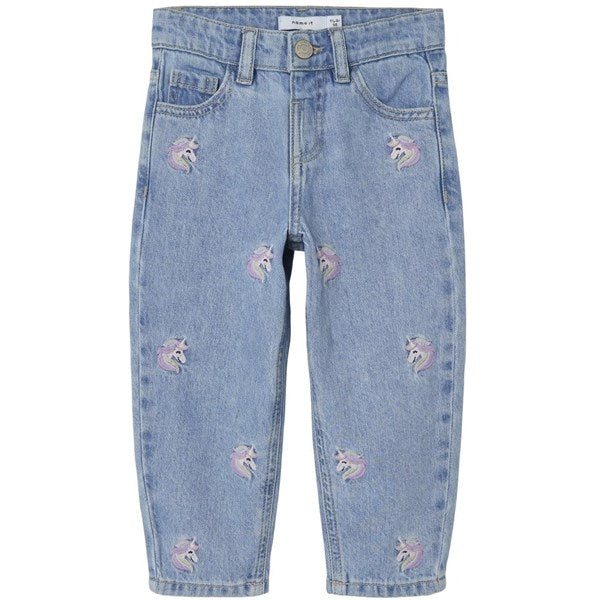 Name it Light Blue Denim Unicorn Bella Shaped Jeans