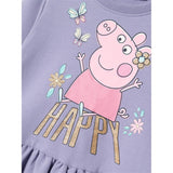 Name it Heirloom Lilac Fydiri Peppa Pig Sweat Kjole 2