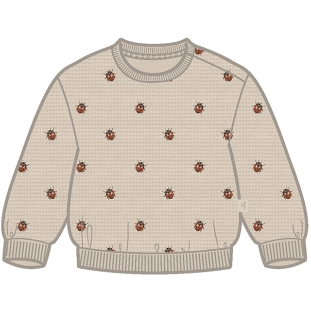 Lil'Atelier Whitecap Gray Mariehøne Ronja Sweatshirt