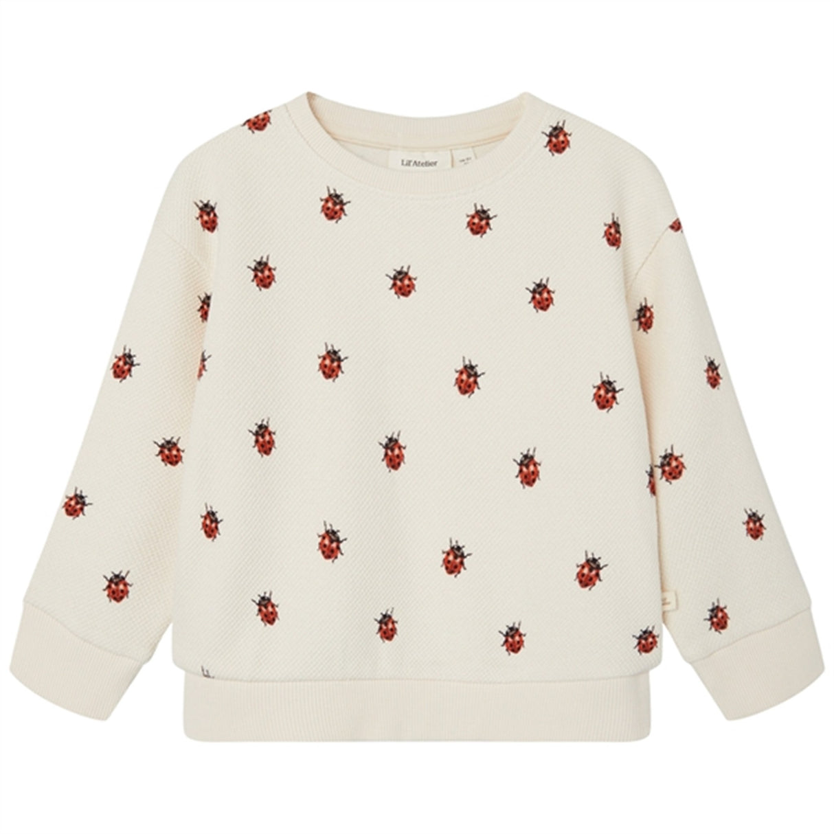 Lil'Atelier Whitecap Gray Mariehøne Ronja Sweatshirt