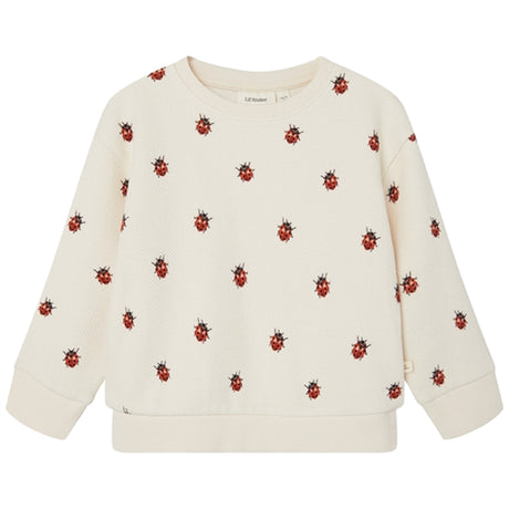 Lil'Atelier Whitecap Gray Mariehøne Ronja Sweatshirt