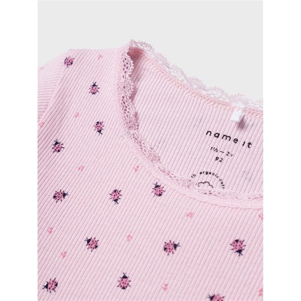 Name it Parfait Pink Mariehøne Dab Bluse 2