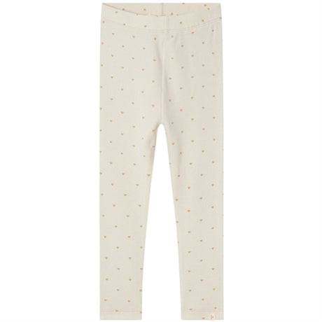 Lil'Atelier Turtledove Heart Gago Slim Leggings Noos