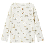 Lil'Atelier Turtledove Dino Gio Bob Slim Bluse