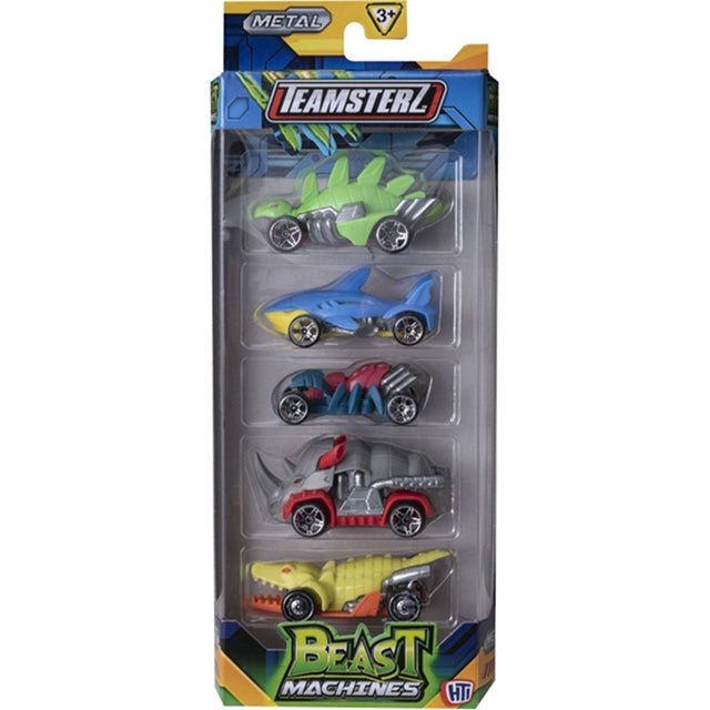 Teamsterz Beast Machine Die-Cast Biler 5-Pak - 1