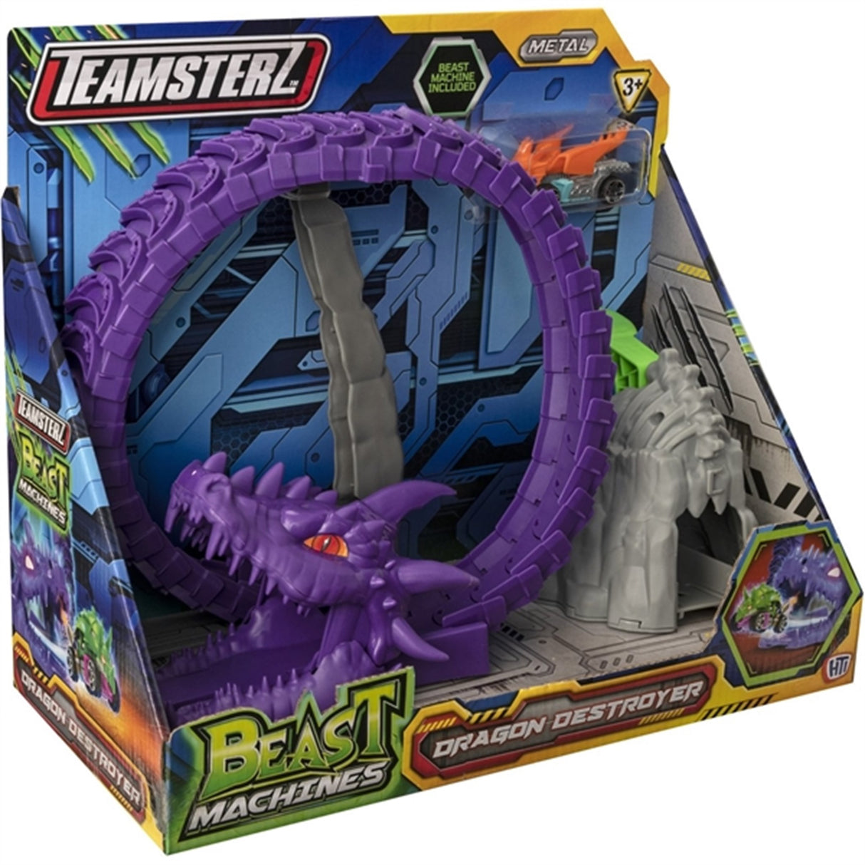 Teamsterz Beast Machine Dragon Destroyer m. 1 Bil