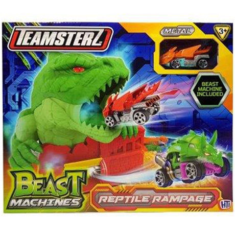 Teamsterz Beast Machine Reptile Rampage m. 1 Bil