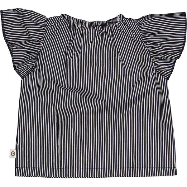 Müsli Balsam Cream/Night Blue Poplin Stripe Flæse Top 2