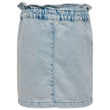 Kids ONLY Light Blue Denim Olina Frill Denim Nederdel 2