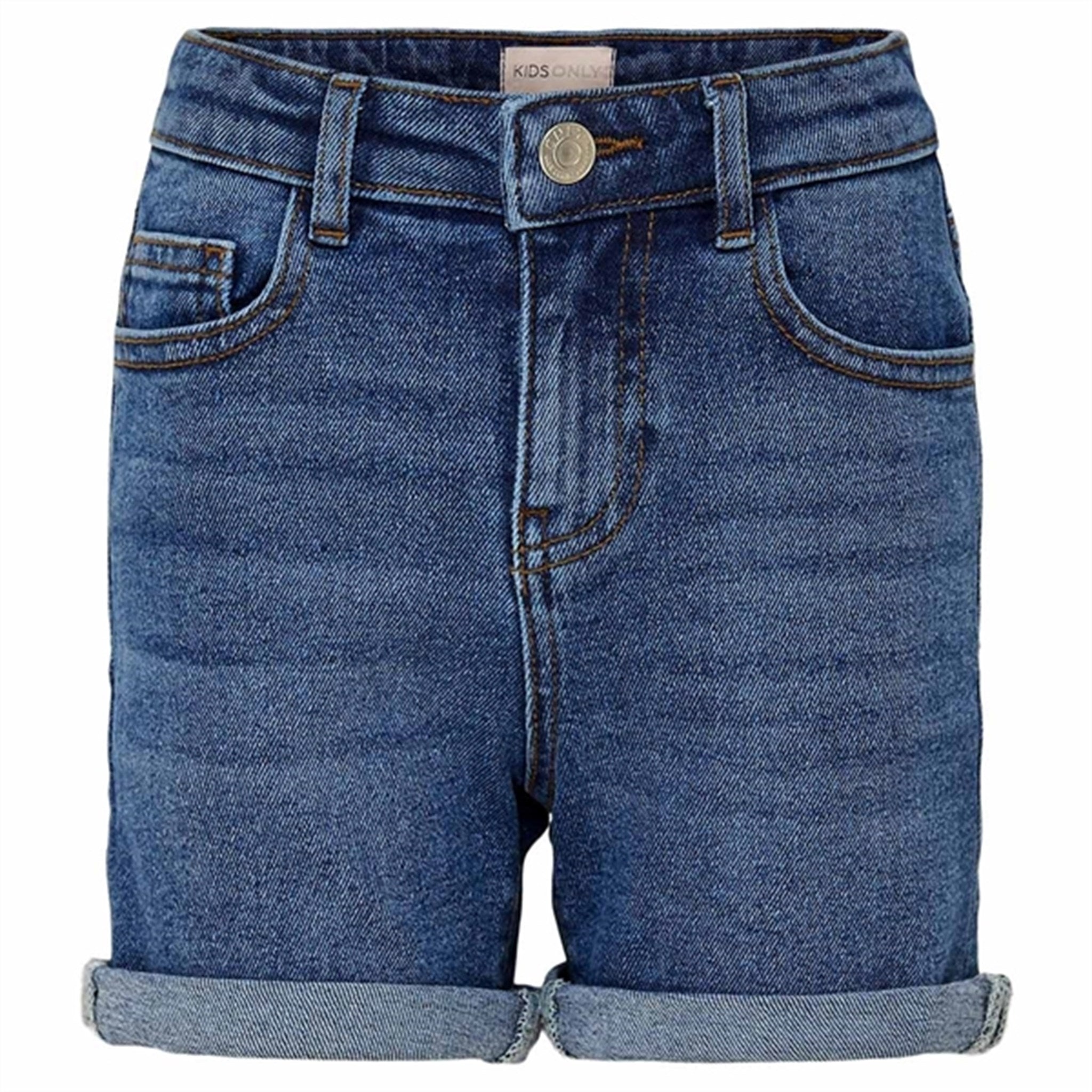 Kids ONLY Medium Blue Denim Phine Denim Shorts Noos