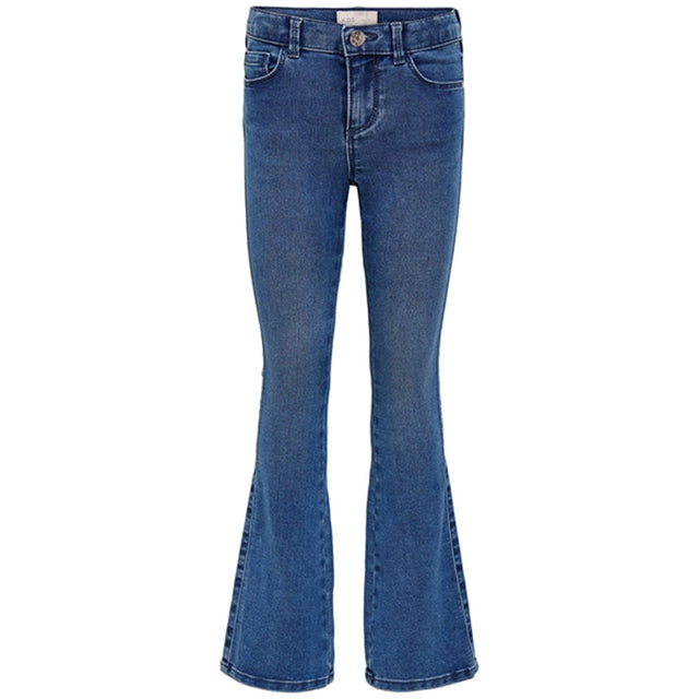 Kids ONLY Medium Blue Denim Royal Life Regular Flared Jeans Noos