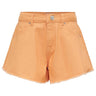 Kids ONLY Orange Chiffon Chiara Wave Shorts