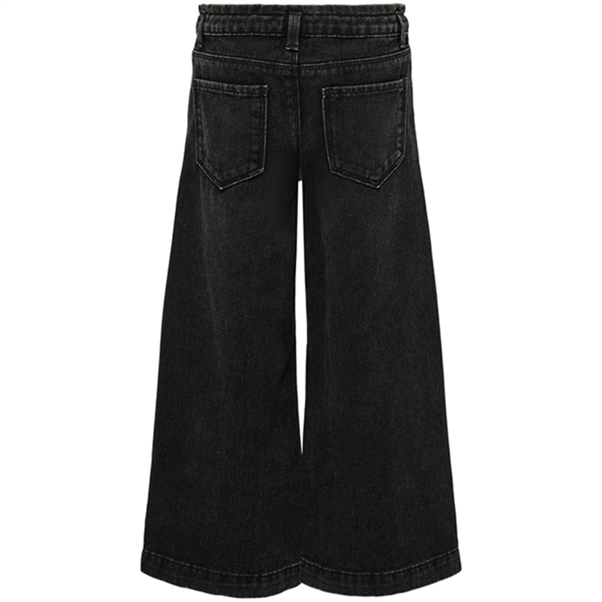 Kids ONLY Washed Black Comet Wide Denim Jeans Noos