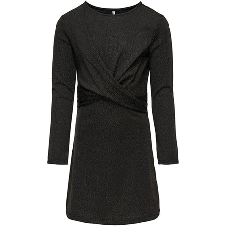 Kids ONLY Black New Queen Glitter Kjole