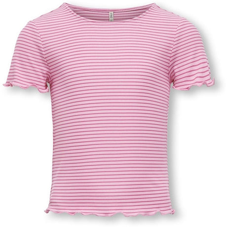 Kids ONLY Begonia Pink Wilma Life Rib Top