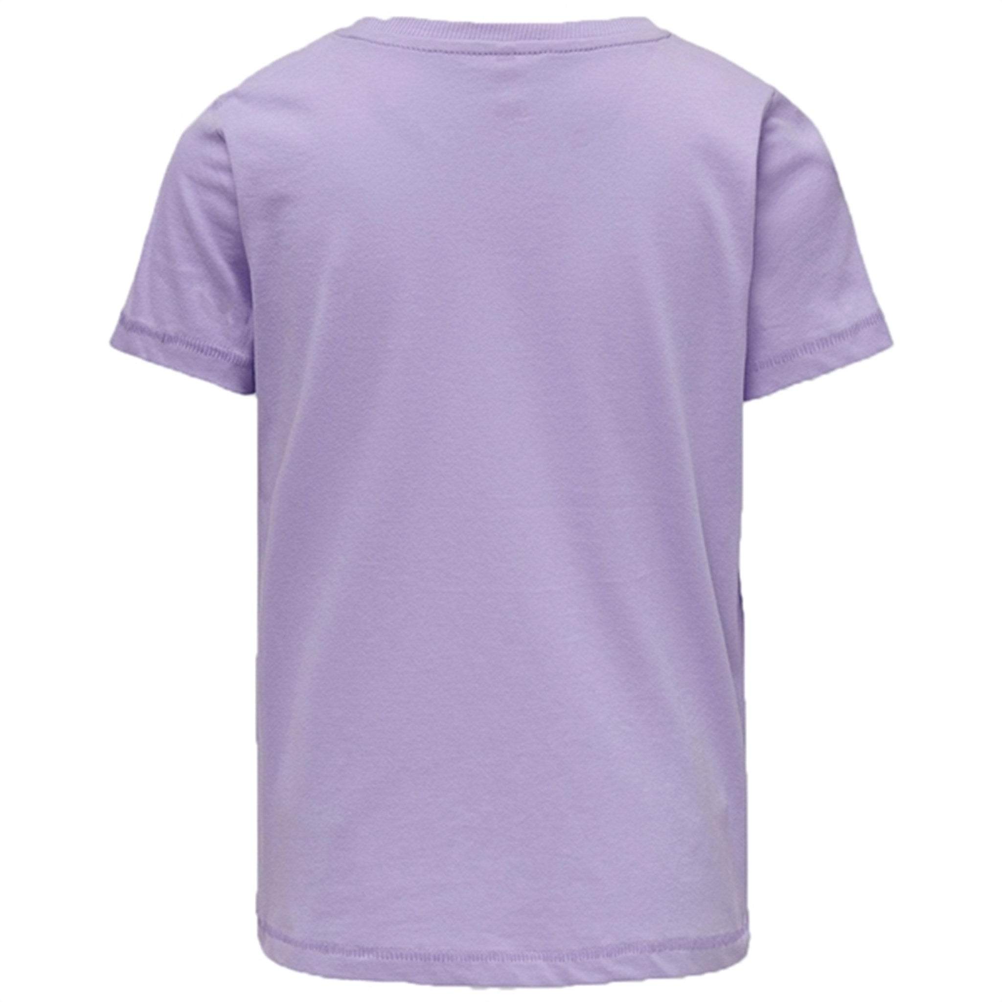 Kids ONLY Purple Rose Emma Flower T-shirt 2