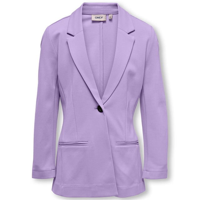 Kids ONLY Purple Rose Poptrash Life Lang Blazer