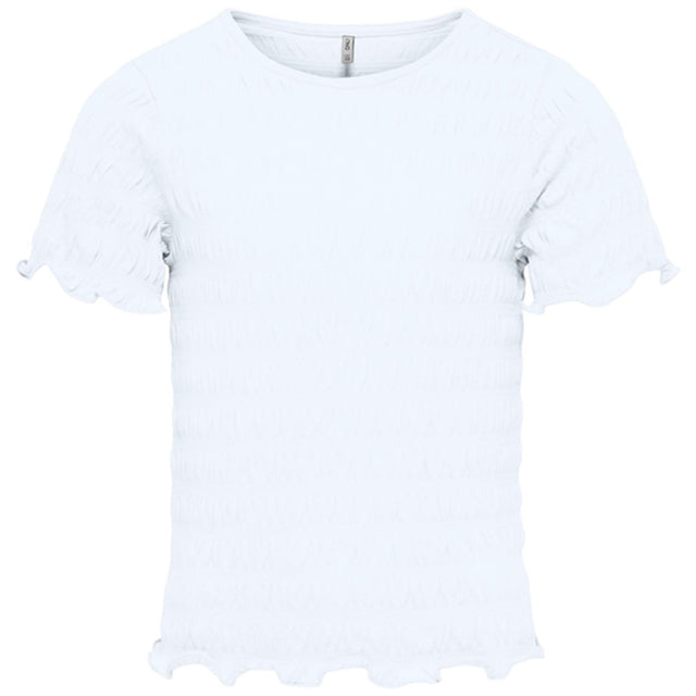 Kids ONLY Bright White Celina Smock Top