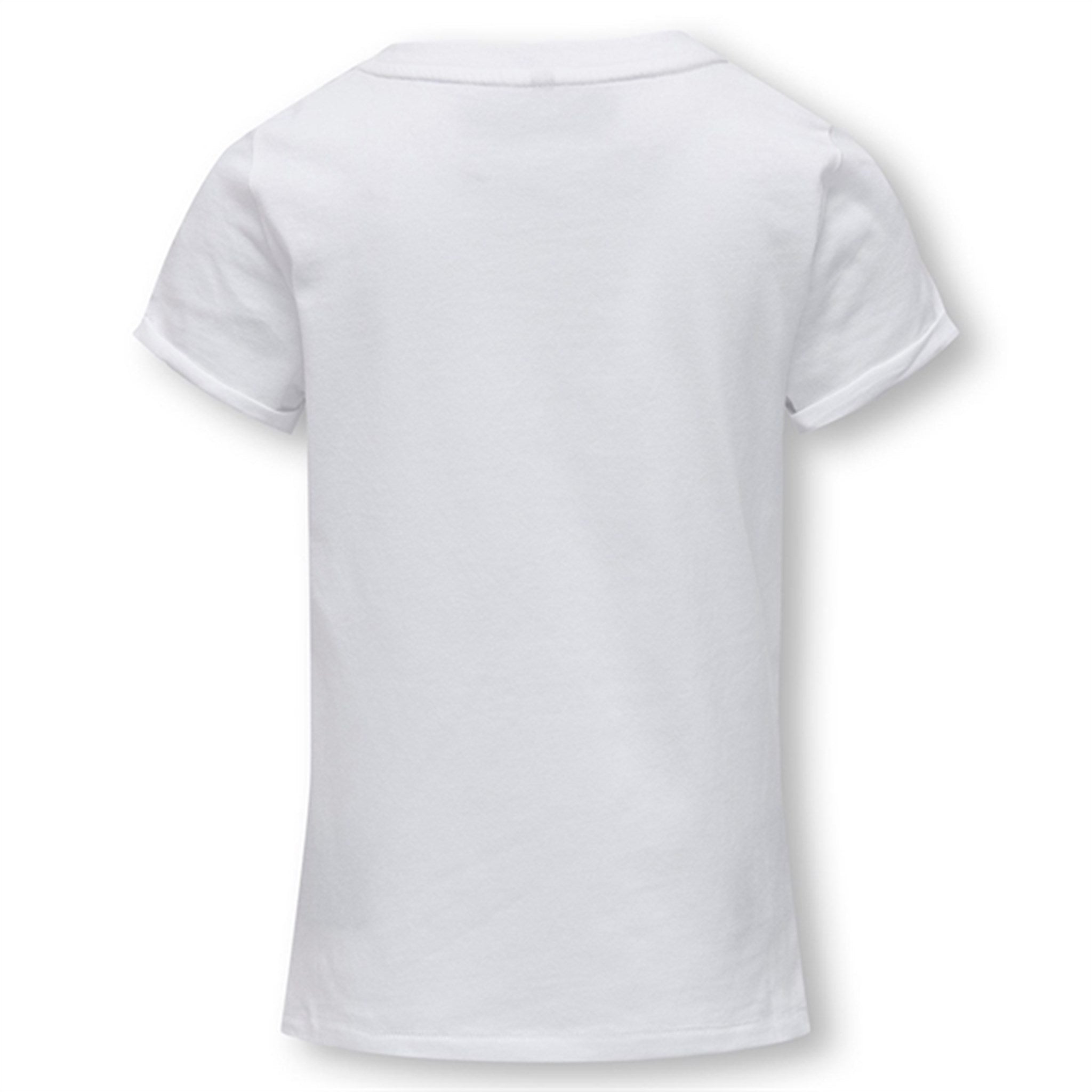 Kids ONLY Bright White Tulli Sunset T-Shirt 2
