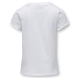 Kids ONLY Bright White Tulli Sunset T-Shirt 2