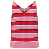 Kids ONLY Candy Pink Debbie Stripe Strik Top