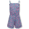 Kids ONLY Cyan Blue Nova Life Strap Meg Playsuit AOP