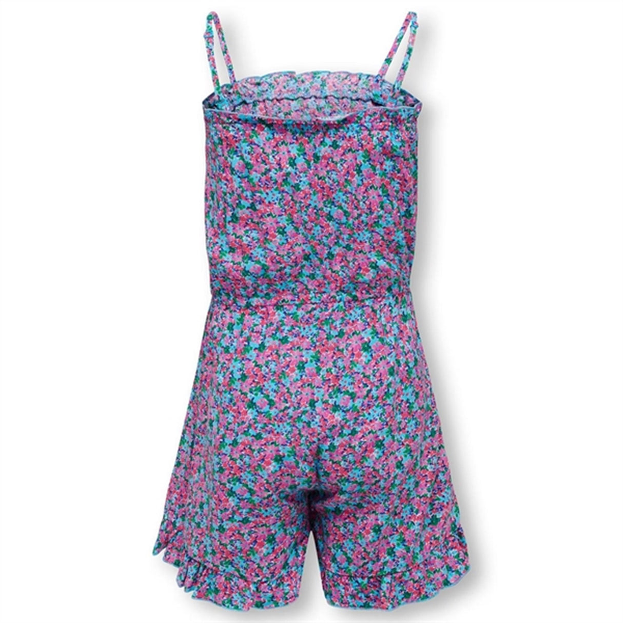 Kids ONLY Cyan Blue Nova Life Strap Meg Playsuit AOP 2