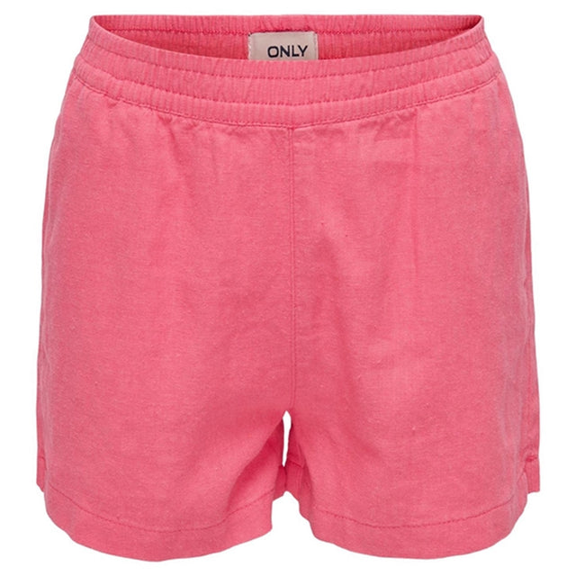 Kids ONLY Camellia Rose Caro Hør Pull-up Shorts