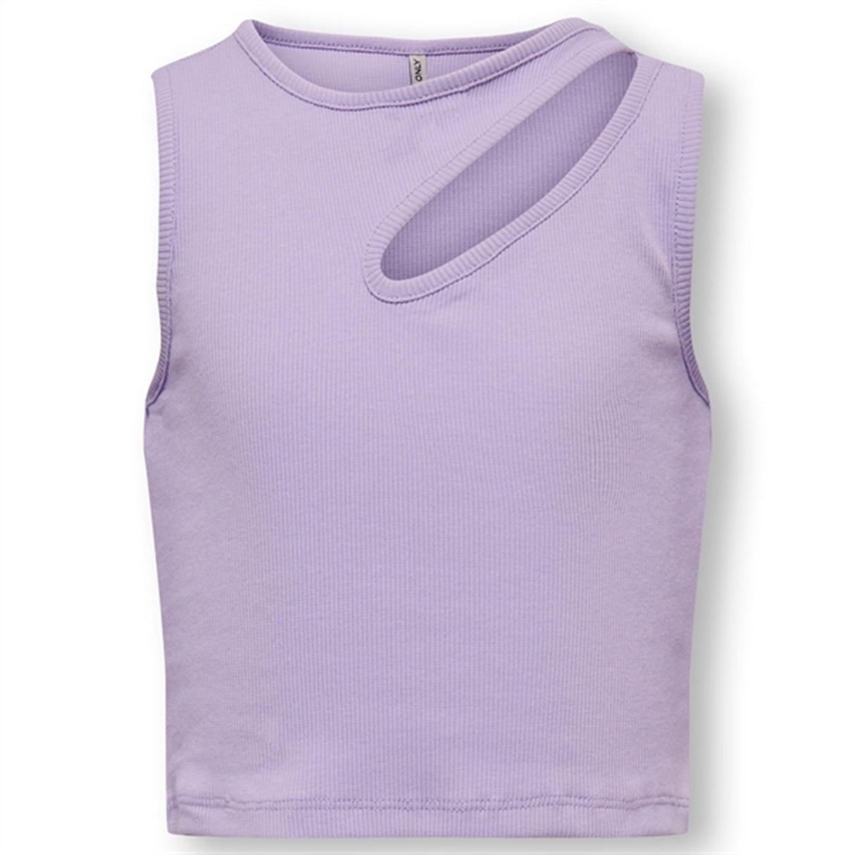 Kids ONLY Purple Rose Nussa Front Cut Out Short Top