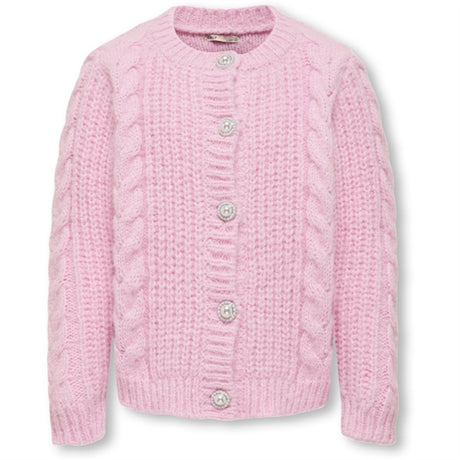 Kids ONLY Pink Lady Lola Strik Cardigan