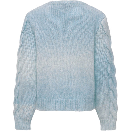 Kids ONLY Angel Falls Space dyed Live Cable Knit Striktrøje 2