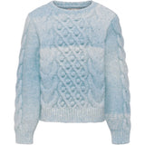 Kids ONLY Angel Falls Space dyed Live Cable Knit Striktrøje