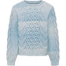 Kids ONLY Angel Falls Space dyed Live Cable Knit Striktrøje