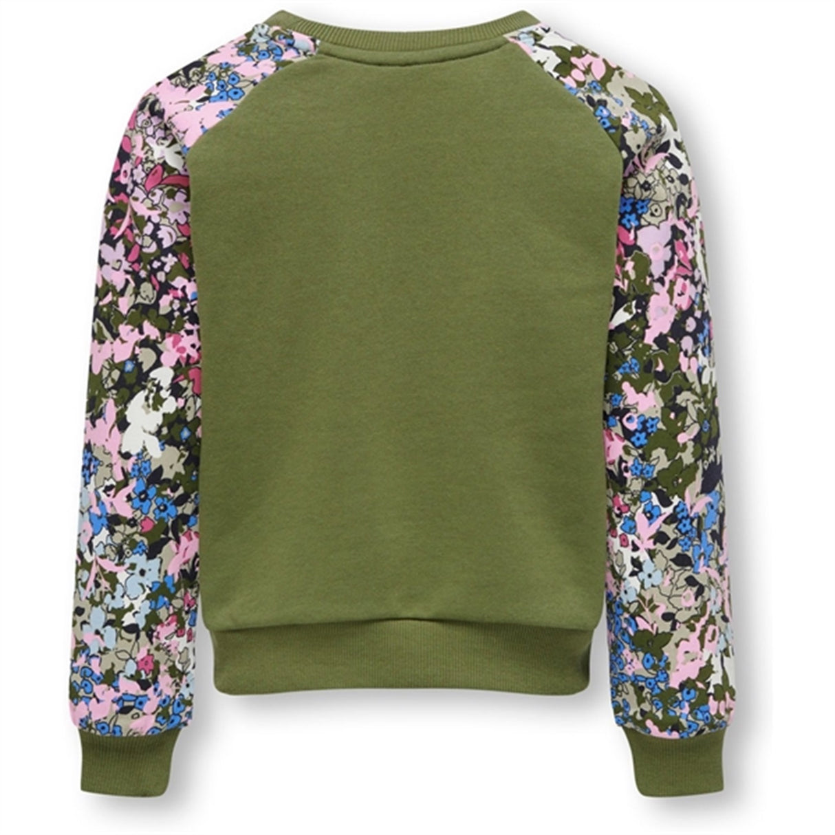 kids only Winter Moss Camo Flower Anna Raglan Sweatshirt AOP 2