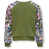 kids only Winter Moss Camo Flower Anna Raglan Sweatshirt AOP 2