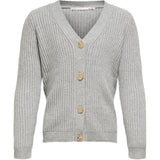 kids only Light Grey Melange Newkatia Strik Cardigan