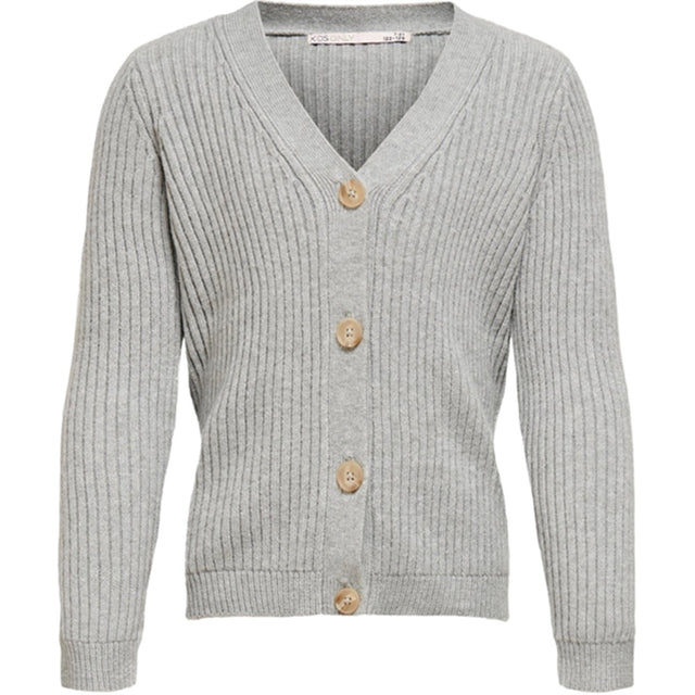 kids only Light Grey Melange Newkatia Strik Cardigan