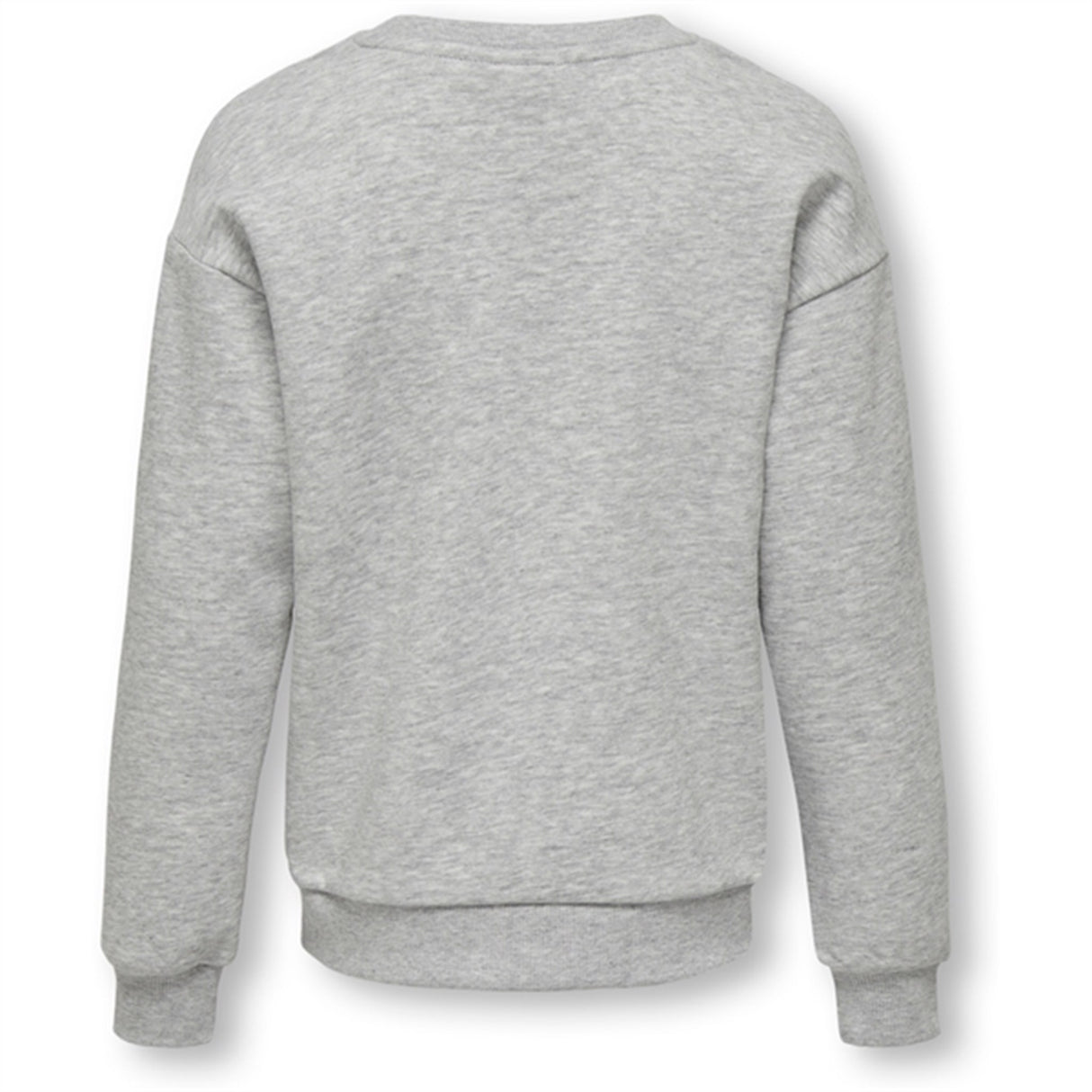 Kids ONLY Light Grey Melange Daisy O-Neck Sweatshirt 2